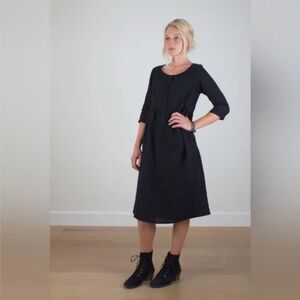 Pyne & Smith Winter Day Dress - Small - Black